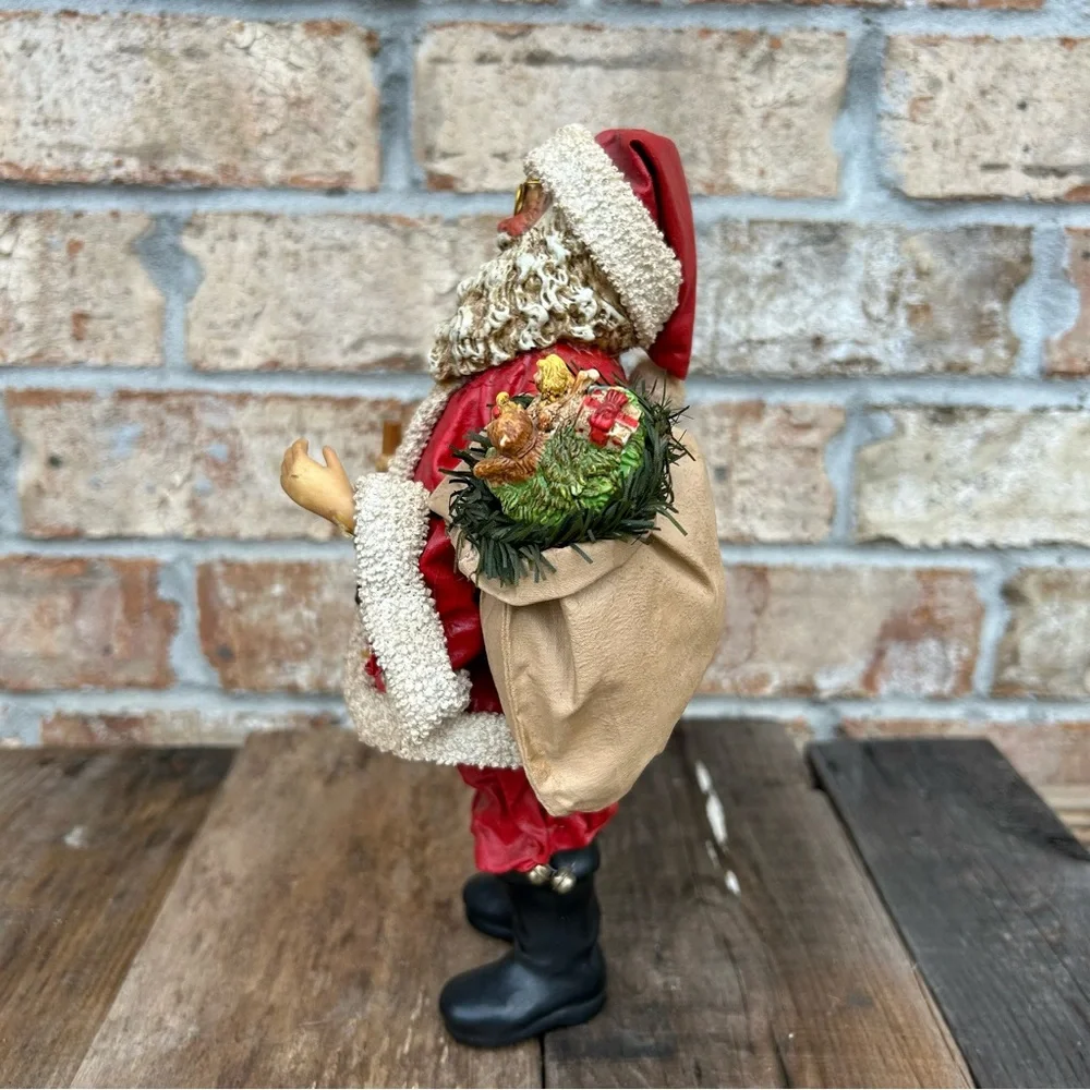 Clothtique Possible‎ Dreams Santa figurine 1988 Hand Crafted Holiday Nostalgia